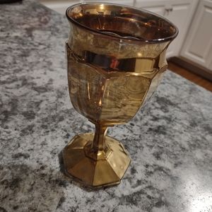 European Continental  Gilt Porcelain Goblet????